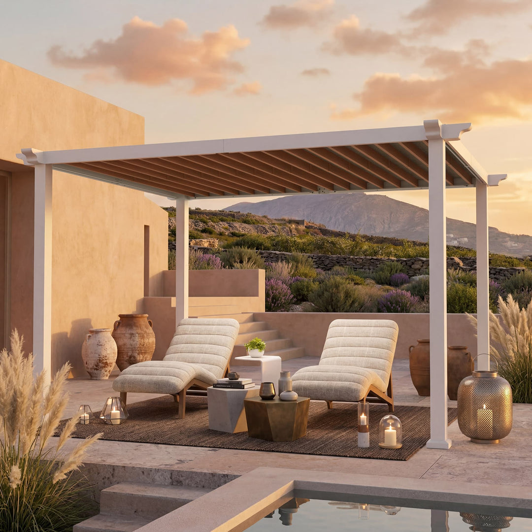Pergola mit Dachrinne am Haus befestigen: Eine vollständige Installationsanleitung