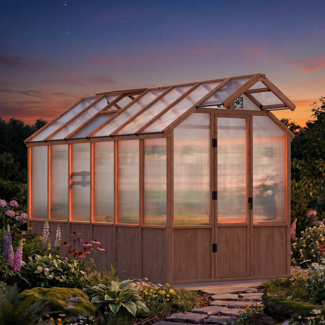 7 Greenhouse Ideas for Year-Round Growing (Cedar, Rain-Safe & Ventilated)