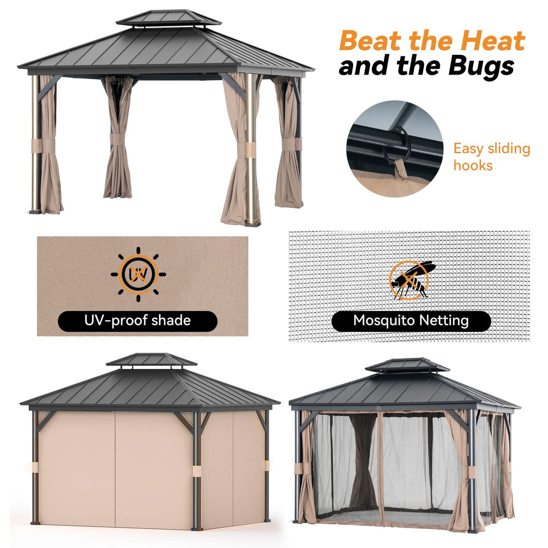 8 Screened Gazebo Ideas to Keep Bugs Out of Your Backyard