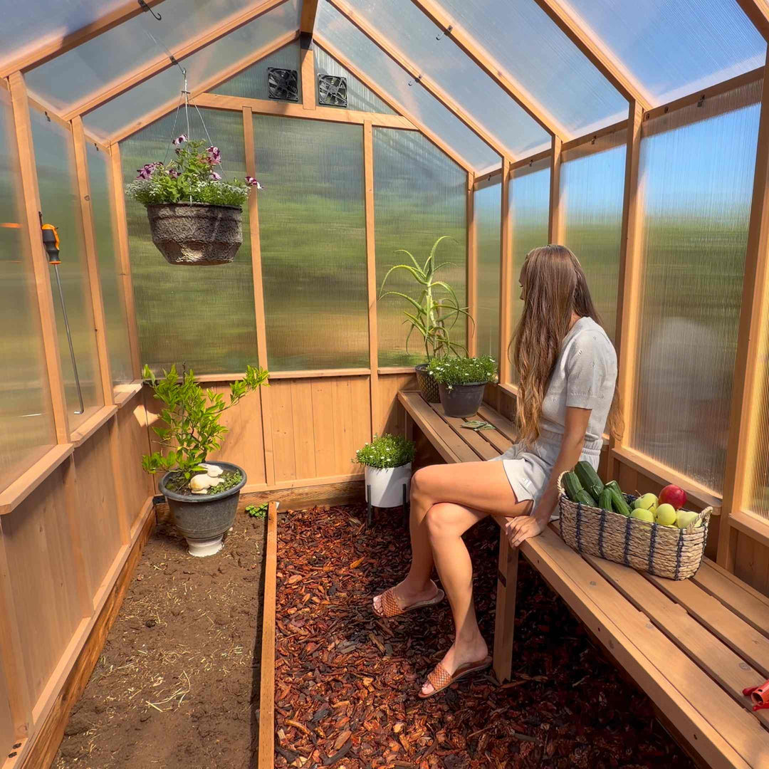 So verwandeln Sie ein Gartenpavillon in ein Gewächshaus: Schritt-für-Schritt-Anleitung