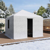 10'x10' Winterabdeckung für Pavillon mit Hartdach