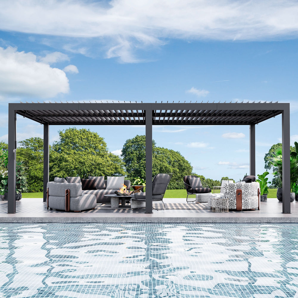 10x20 Pergolas – Modern Shade