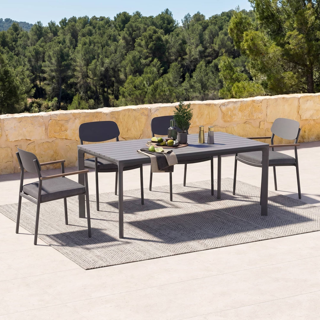 5-Piece Aluminum Outdoor Dining Set