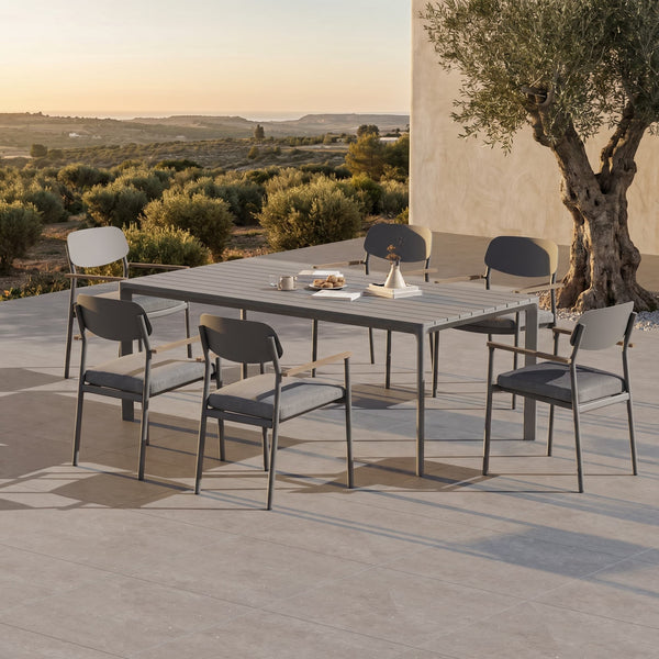 7-Piece Aluminum Outdoor Dining Set