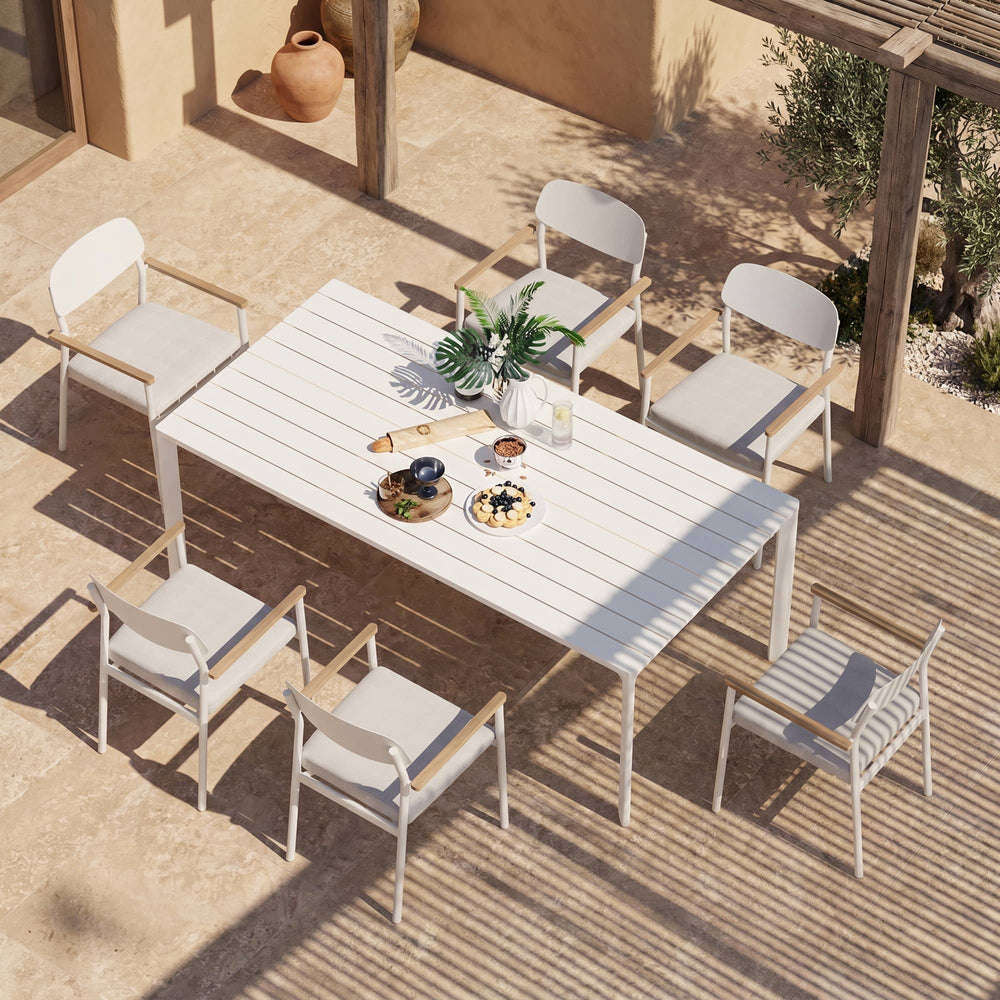 7-Piece Aluminum Outdoor Dining Set
