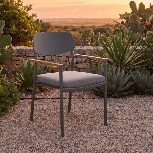 Lusso Aluminum Outdoor Dining Chair