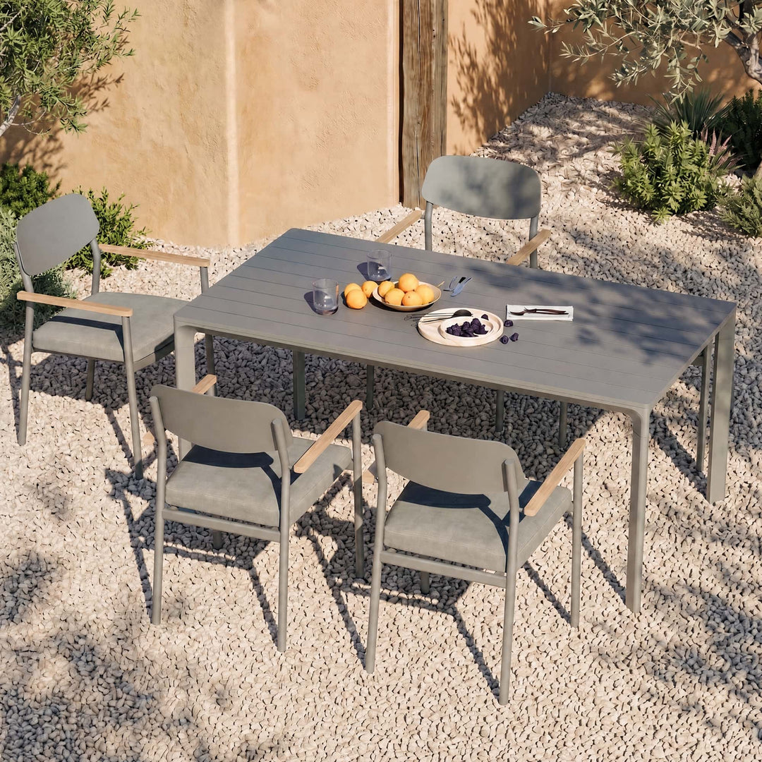 Lusso Aluminum Outdoor Dining Chair
