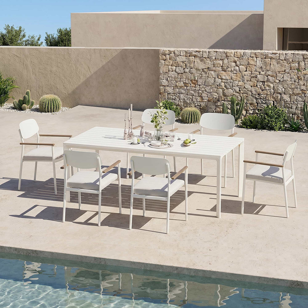 Lusso Aluminum Outdoor Dining Chair
